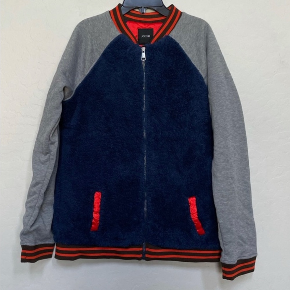 New Joe’s Jeans boys SHERPA COLOR BLOCK JACKET - Picture 3 of 8